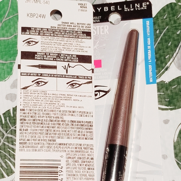 NWT 2×Maybelline Master Precise Ink Liner 540 Violet Liner! - Picture 3 of 6